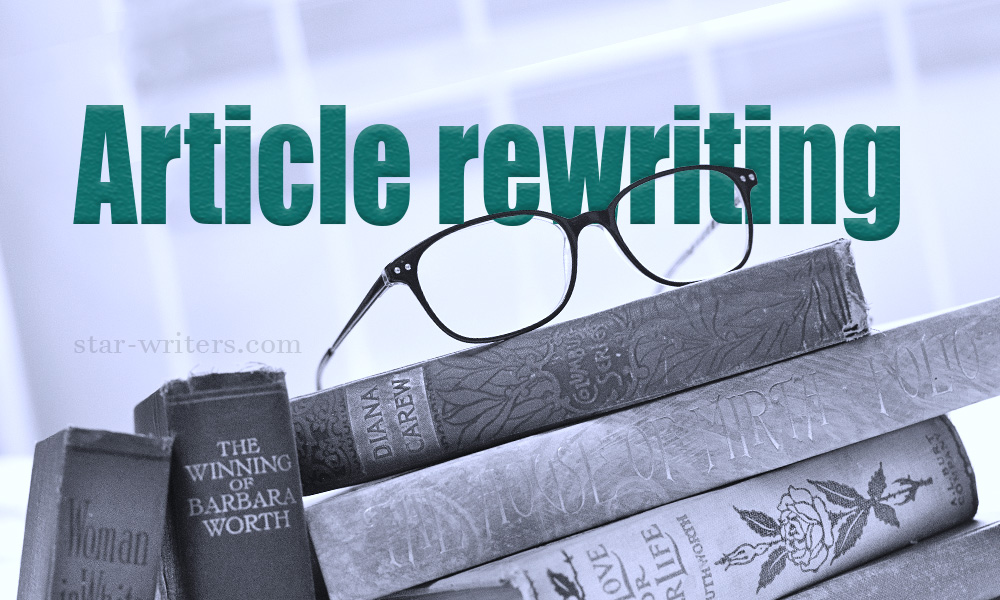 article rewriting company